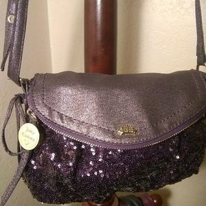 Juice Couture crossbody purse,purple